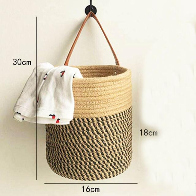 Hanging Cotton Rope Baskets