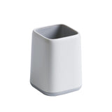 minimalist pen holder in white and gray colors