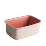pink sorting tray for desktop organization in pink and salmon shades